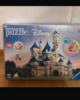 Puzzle 3d castello disneyland