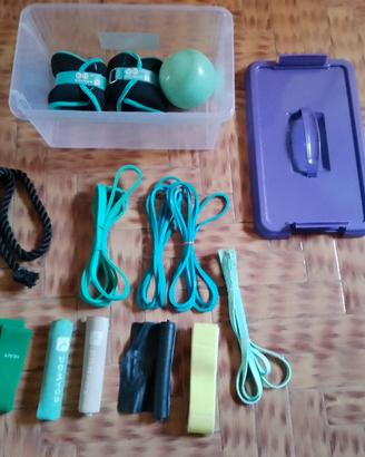 Set elastici palestra