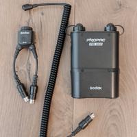 Godox PB960 Power Pack + Cavi V1 - AD200