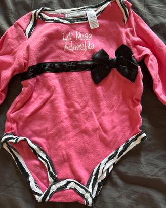Body bimba mamica lunga 3-6 mesi
