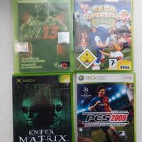 4 Giochi Xbox 360 Xbox one ( Enter the Matrix)