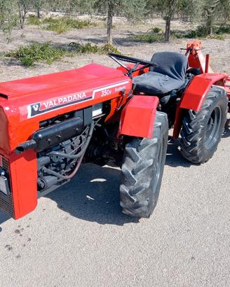 trattore valpadana sterzante con fresa maschio 125