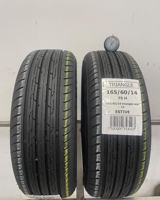 165 60 r14 75h 2 gomme triangle estive