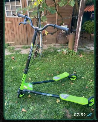 Bipattino 3 ruote x bambini/adolescenti.