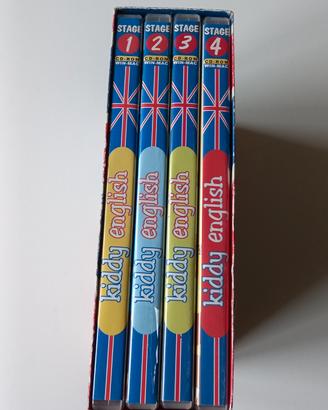 cofanetto 4 CD inglese per bambini fino a 14