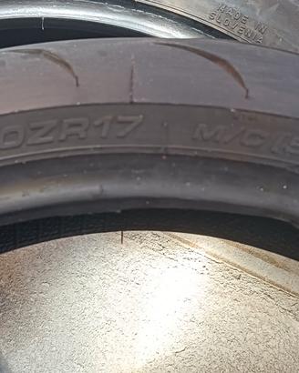 coppia pneumatici moto 190/120