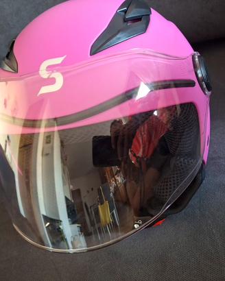 Casco jet bambina 