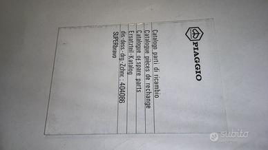 CATALOGO PARTI DI RICAMBIO SUPERBRAVO PIAGGIO 4040