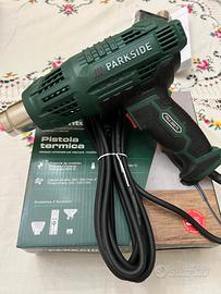 Pistola termica con accessori parkside