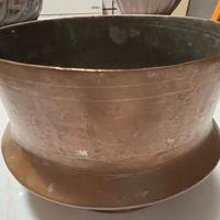 Porta vaso da pianta in rame