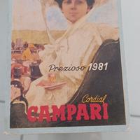 Agendina PREZIOSO CAMPARI 1981