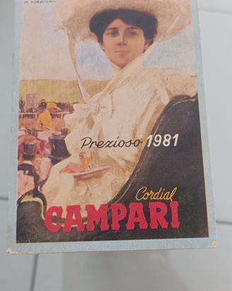 Agendina PREZIOSO CAMPARI 1981