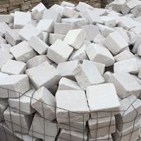 Pietra di trani tranciata - cubetti anticati