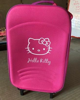 Valigia Trolley Hello Kitty