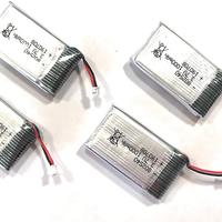 Set 4 Batterie LiPo 3.7V 1000mAh 802540 Protette