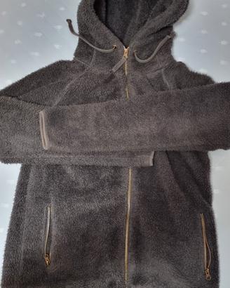 Felpa giacca Scout Taglia L color grigio