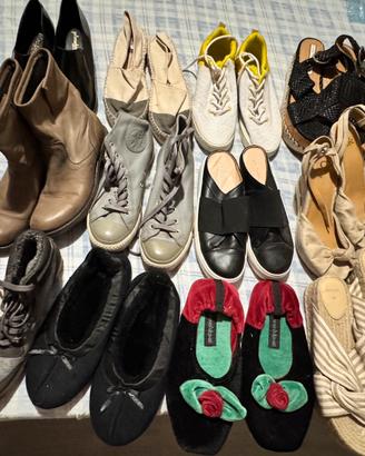 30 paie di scarpe nuove