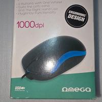 MOUSE OMEGA OPTICAL WIRED