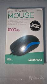 MOUSE OMEGA OPTICAL WIRED