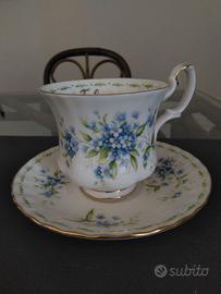 Tazza da caffè in porcellana Royal Albert July