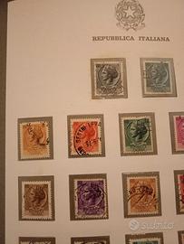 Siracusana serie completa presidenza Einaudi