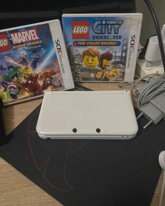 Nintendo 3DS + giochi, custodia trasporto e carica