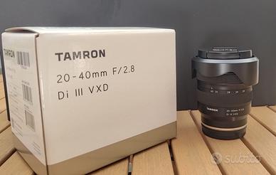 Tamron 20-40mm f/2.8 Di III VXD per Sony E-Mount
