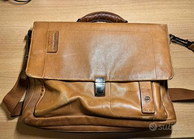 Borsa Cartella Piquadro in Pelle Espandibile