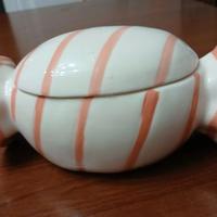 ciotola in ceramica a forma di caramella 