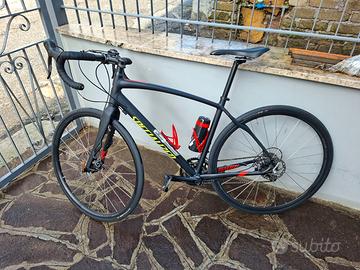 SPECIALIZED DIVERGE ALLUMINIO A1 tg56 + accessori