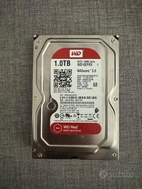 Hard Disk WD Red 1TB NAS WD10EFRX 1 NASware 3.0 OK