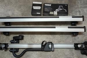  Thule barre wings  e porta bici