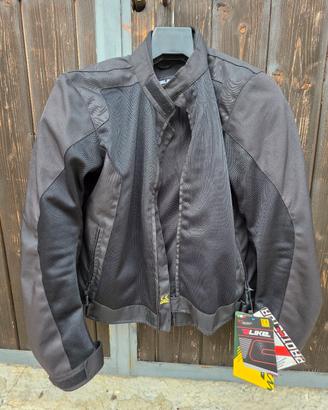 Giubbotto moto traforato estivo ALIKE taglia XL