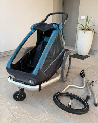 Croozer passeggino monoposto per passeggiate/bici