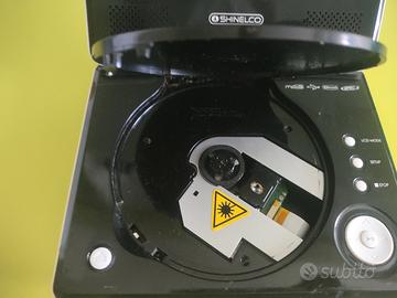 USATO - LETTORE CD/DVD VIDEO CON SCHERMO 