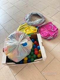 Tenda da gioco pop-up con tunnel e tante palline
