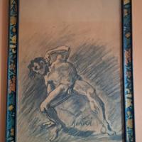 DISEGNO A CARBONCINO DI DORINI