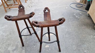 SGABELLI IN LEGNO ROVERE PER PUB