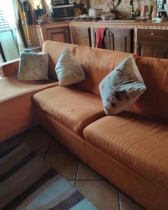 Divano con penisola