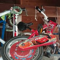 bici + casco CARS DISNEY 