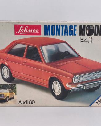 Schuco Audi 80 montage model 1:43 diecast