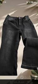 jeans a zampa elasticizzato donna 