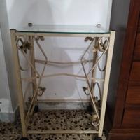 tavolino ferro battuto 