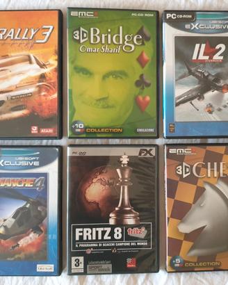 Videogiochi PC Retrogames CD-ROM vintage SET pz.6