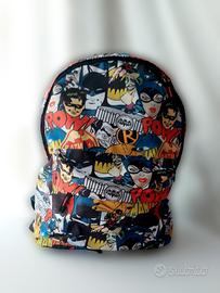 Zaino e tombolino Batman 