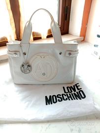 borsa bianca Armani 