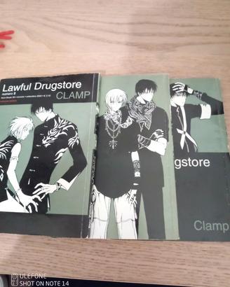 Manga giapponese CLAMP lawful grog store