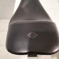 Sella monoposto Brawler in pelle x Harley Softail