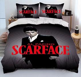 Copripiumone camera letto Scarface Al Pacino nuovo