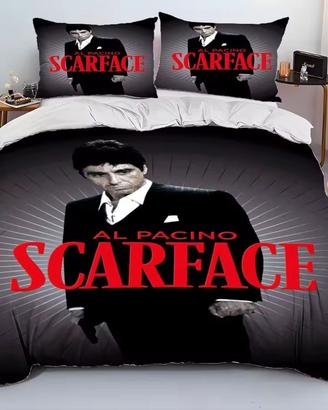 Copripiumone camera letto Scarface Al Pacino nuovo